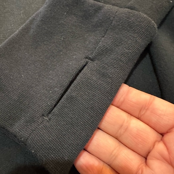 Fabletics Black Funnel Neck Fleece Lined Top Size M - Picture 3 of 8